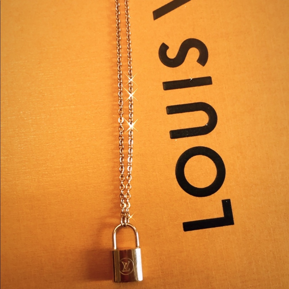 Designer Inspired Lock Necklace